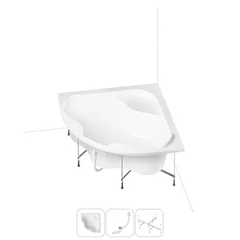 Комплект с ванной Lavinia Boho Aveo 202011089