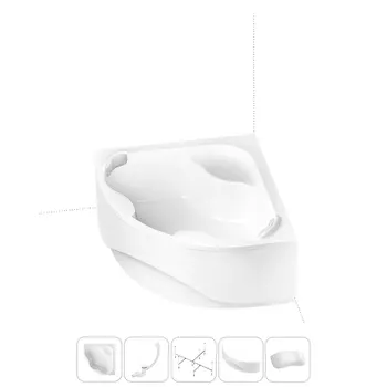 Комплект с ванной Lavinia Boho Aveo 202011691