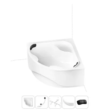 Комплект с ванной Lavinia Boho Aveo 202011737