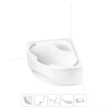 Комплект с ванной Lavinia Boho Aveo 202011783