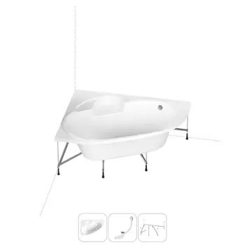 Комплект с ванной Lavinia Boho Bell Pro 202010939