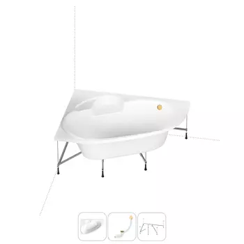 Комплект с ванной Lavinia Boho Bell Pro 202011081