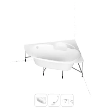 Комплект с ванной Lavinia Boho Bell Pro 202010992