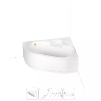 Комплект с ванной Lavinia Boho Bell Pro 202011268