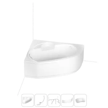 Комплект с ванной Lavinia Boho Bell Pro 202011683