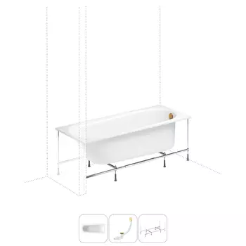 Комплект с ванной Lavinia Boho Biore 202011050