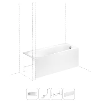 Комплект с ванной Lavinia Boho Biore 202011096