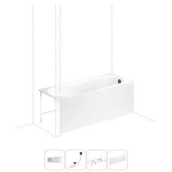 Комплект с ванной Lavinia Boho Biore 202011188