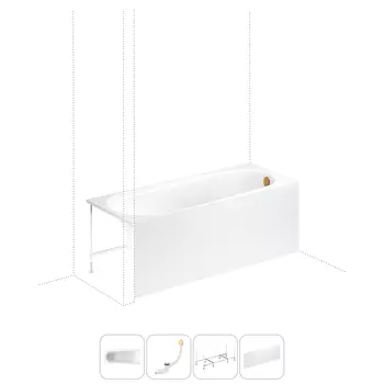 Комплект с ванной Lavinia Boho Biore 202011234