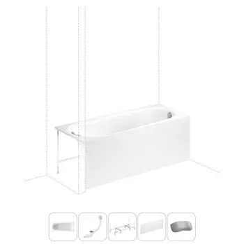 Комплект с ванной Lavinia Boho Biore 202011604