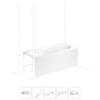 Комплект с ванной Lavinia Boho Biore 202011652