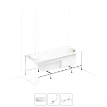 Комплект с ванной Lavinia Boho Bristol 202011052