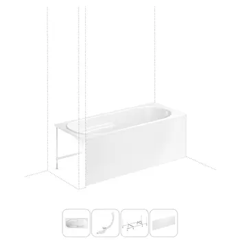 Комплект с ванной Lavinia Boho Bristol 202011144