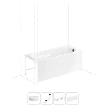 Комплект с ванной Lavinia Boho Bristol 202011190