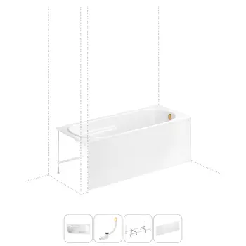 Комплект с ванной Lavinia Boho Bristol 202011236