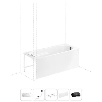 Комплект с ванной Lavinia Boho Bristol 202011700