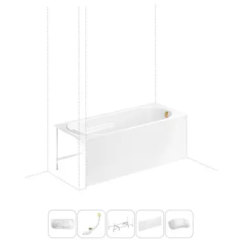 Комплект с ванной Lavinia Boho Bristol 202011747