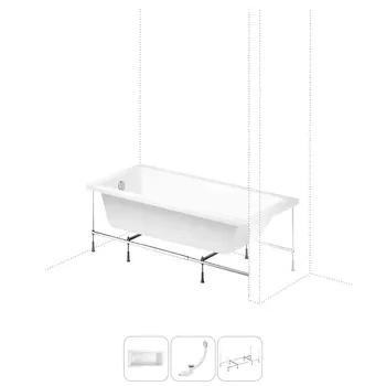 Комплект с ванной Lavinia Boho Catani 202010916