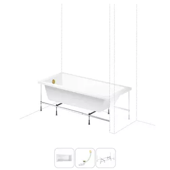 Комплект с ванной Lavinia Boho Catani 202011054