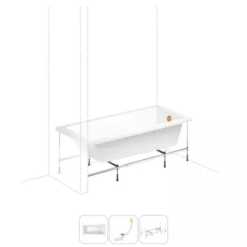 Комплект с ванной Lavinia Boho Catani 202011055