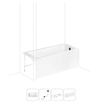 Комплект с ванной Lavinia Boho Catani 202011195