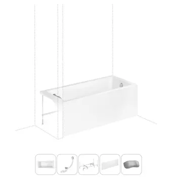 Комплект с ванной Lavinia Boho Catani 202011611