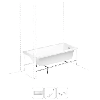 Комплект с ванной Lavinia Boho Element 202010923