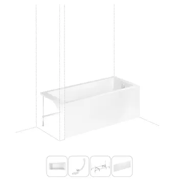 Комплект с ванной Lavinia Boho Element 202011153