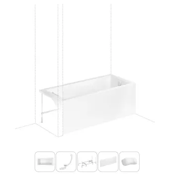 Комплект с ванной Lavinia Boho Element 202011663