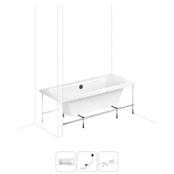 Комплект с ванной Lavinia Boho Evan 202011016