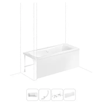 Комплект с ванной Lavinia Boho Evan 202011156