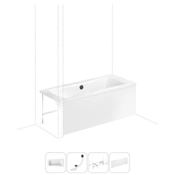 Комплект с ванной Lavinia Boho Evan 202011201