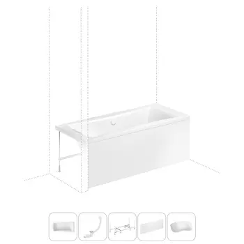 Комплект с ванной Lavinia Boho Evan 202011665