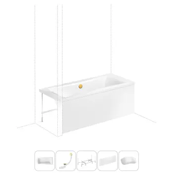 Комплект с ванной Lavinia Boho Evan 202011758