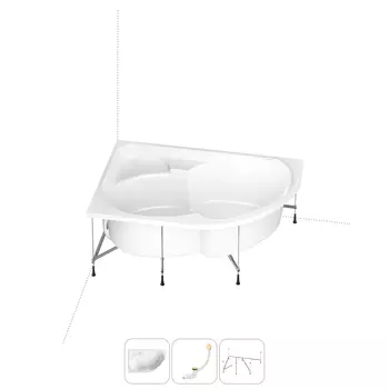 Комплект с ванной Lavinia Boho Grance Hill 202011085