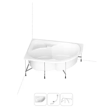 Комплект с ванной Lavinia Boho Grance Hill 202010947