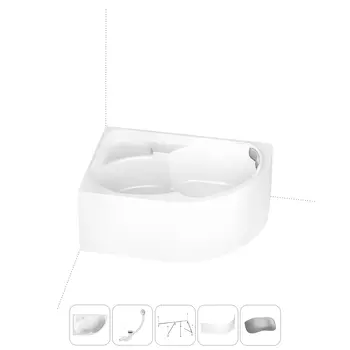 Комплект с ванной Lavinia Boho Grance Hill 202011641