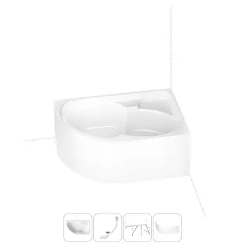 Комплект с ванной Lavinia Boho Grance Hill 202011132