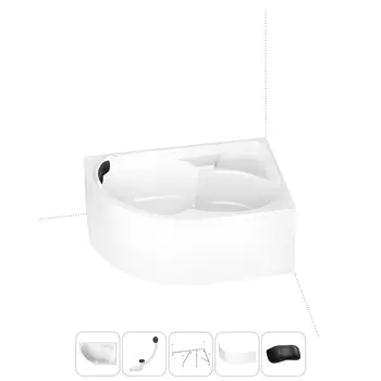 Комплект с ванной Lavinia Boho Grance Hill 202011734