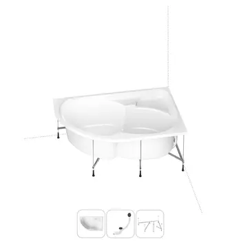 Комплект с ванной Lavinia Boho Grance Hill 202011040