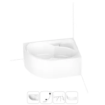 Комплект с ванной Lavinia Boho Grance Hill 202011224