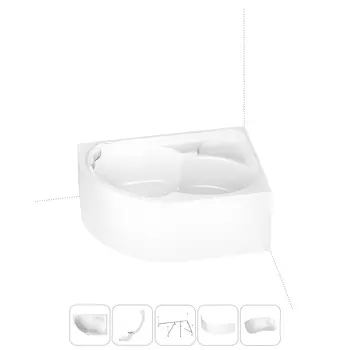 Комплект с ванной Lavinia Boho Grance Hill 202011688