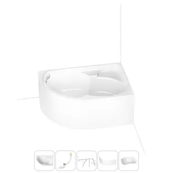 Комплект с ванной Lavinia Boho Grance Hill 202011780