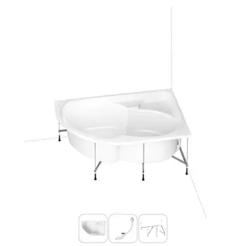 Комплект с ванной Lavinia Boho Grance Hill 202010948