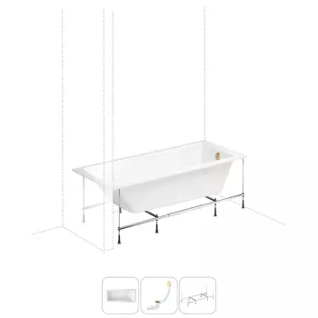 Комплект с ванной Lavinia Boho One 202011068