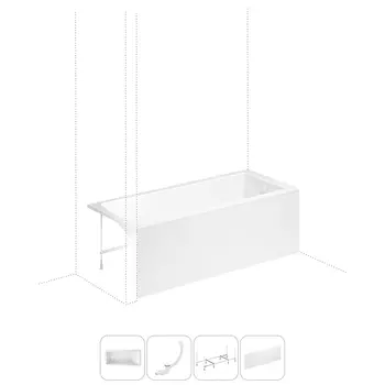 Комплект с ванной Lavinia Boho One 202011161