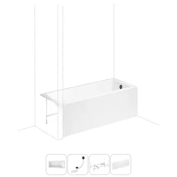 Комплект с ванной Lavinia Boho One 202011206