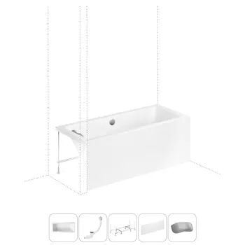 Комплект с ванной Lavinia Boho Pure 202011629