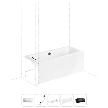 Комплект с ванной Lavinia Boho Pure 202011720