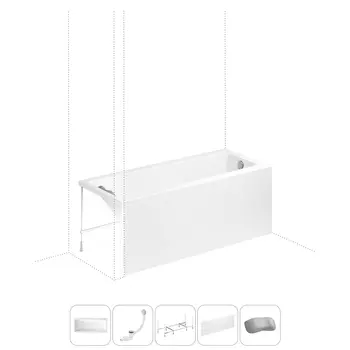 Комплект с ванной Lavinia Boho Rock 202011630